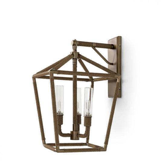 Palecek Hollister Outdoor Sconce Large Light Bronze