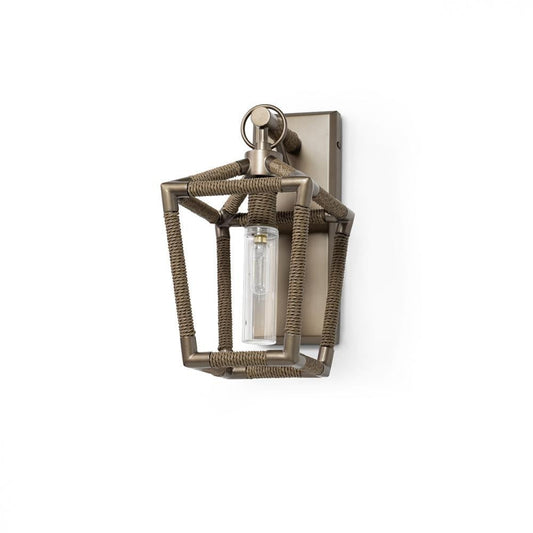 Palecek Hollister Outdoor Sconce Small Light Bronze