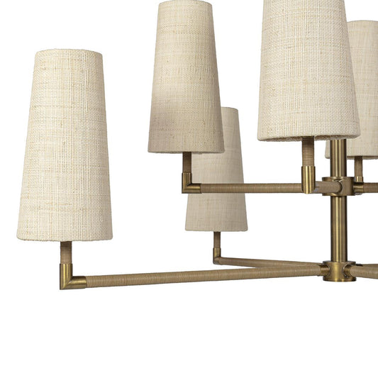 Irving 8 Light Contemporary Chandelier