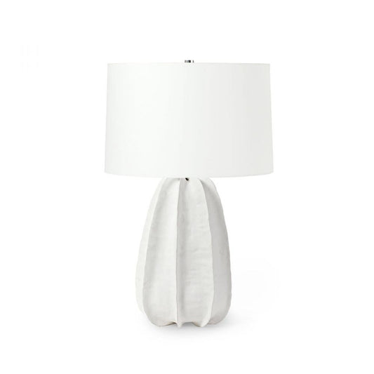 Palecek Keiko Table Lamp White