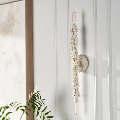 Palecek Larkspur Wall Sconce, 2-Light, Off-White, 5.25"W (2095-79 3706TM4R)