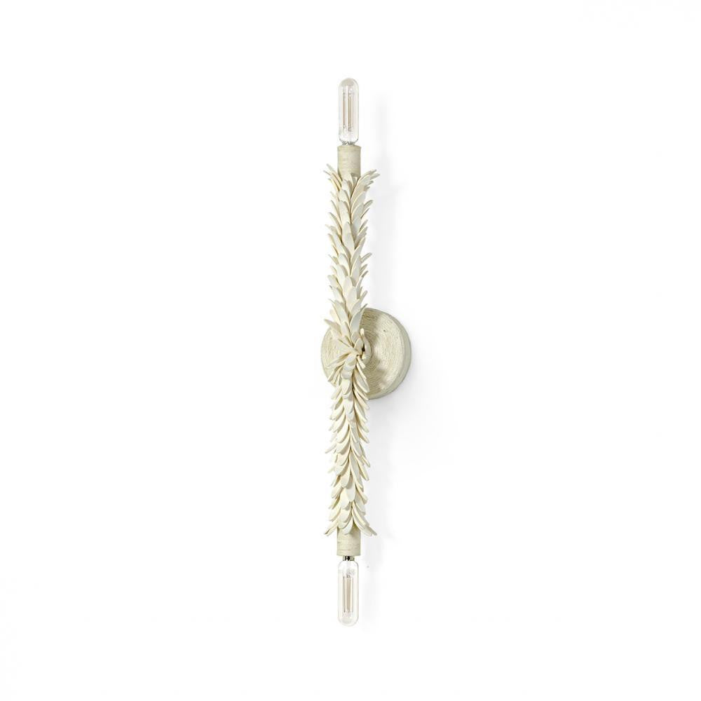 Palecek Larkspur Wall Sconce Off-White