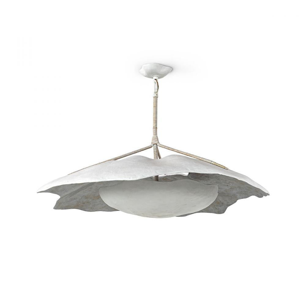 Palecek Lima Chandelier White