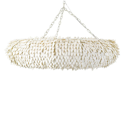 Palecek Mariposa Chandelier, 8-Light, Off-White, 50"W (2401-79 3706TN20)