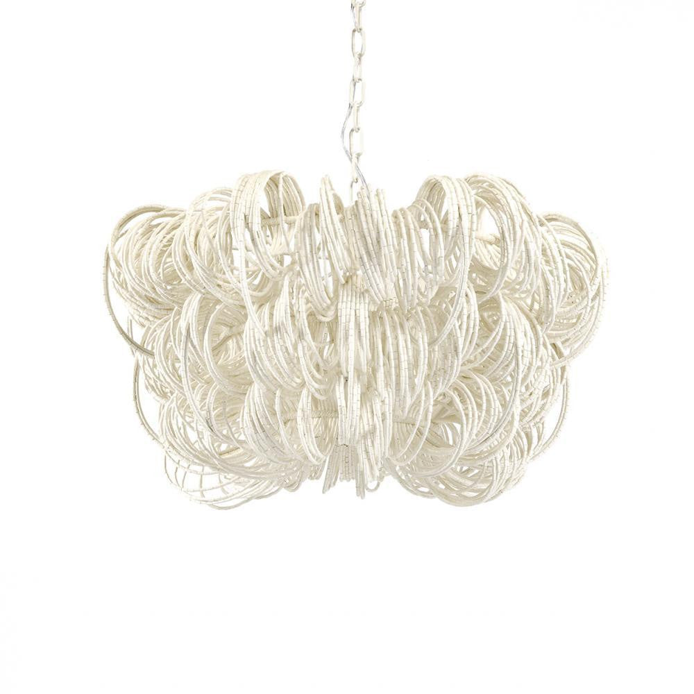 Palecek Monroe Chandelier Cream