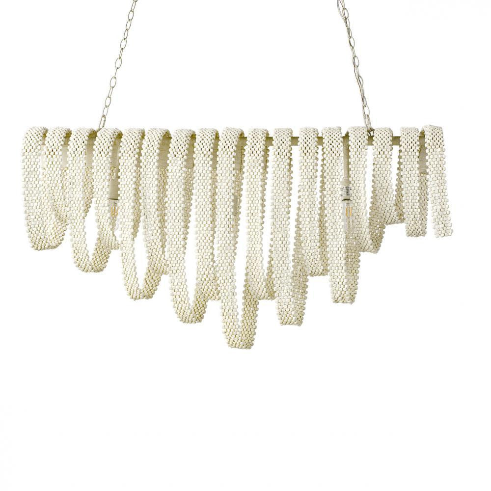 Palecek Raya Chandelier Off-White