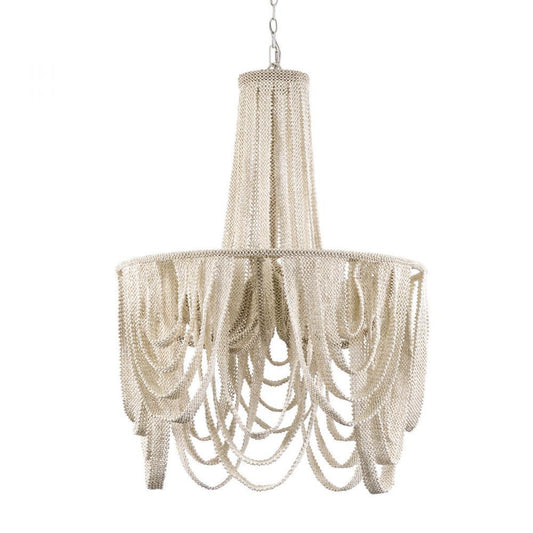 Palecek Selita Chandelier Cream