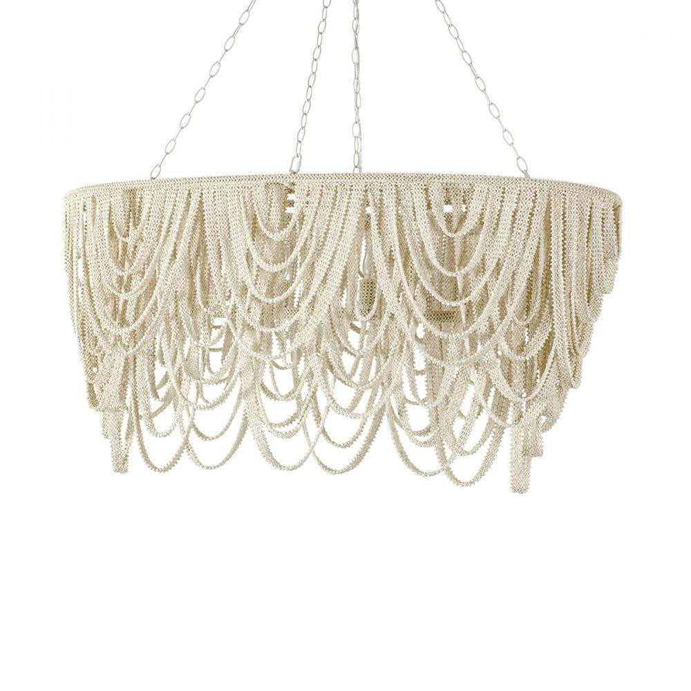 Palecek Selita Linear Chandelier Cream