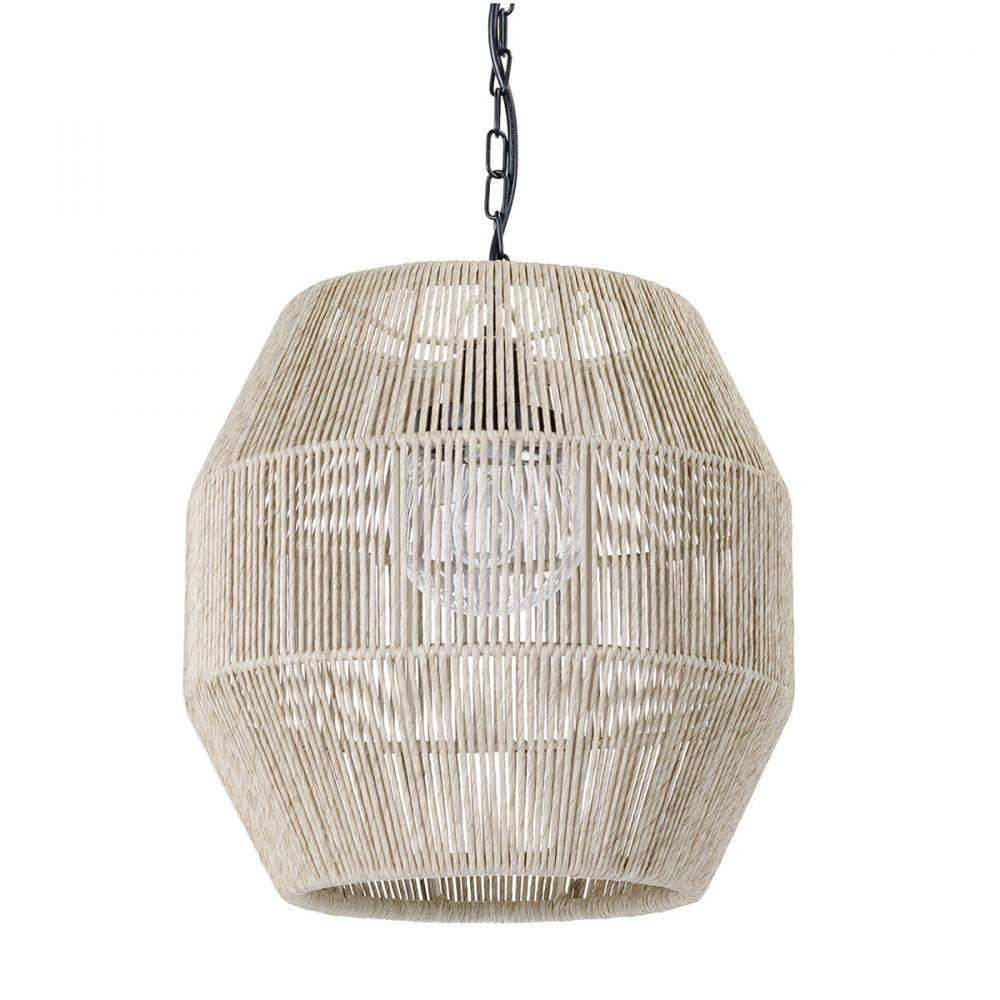 Palecek Tanner Outdoor Pendant Tan