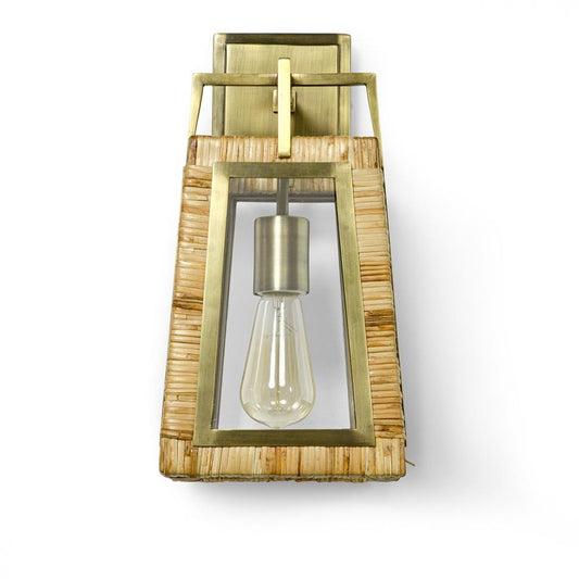 Palecek Watson Wall Sconce Antique Brass