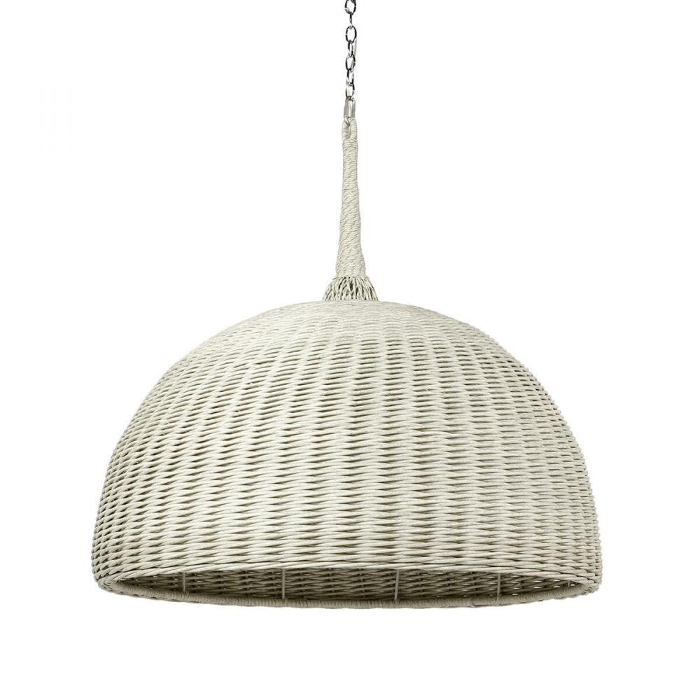 Palecek Wisteria Outdoor Pendant Whitewash