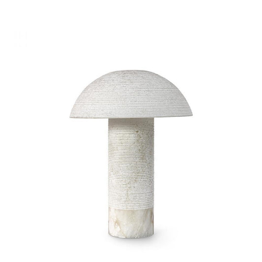 Palecek Zana Table Lamp White Smoke