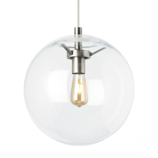 Visual Comfort Modern Palona Pendant Nickel, Satin Nickel