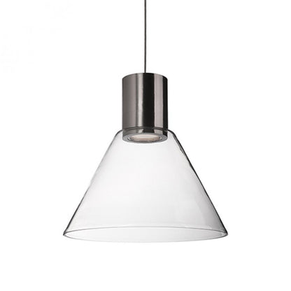 Kuzco Lighting Inc Vanier 11-in LED Pendant Brushed Nickel