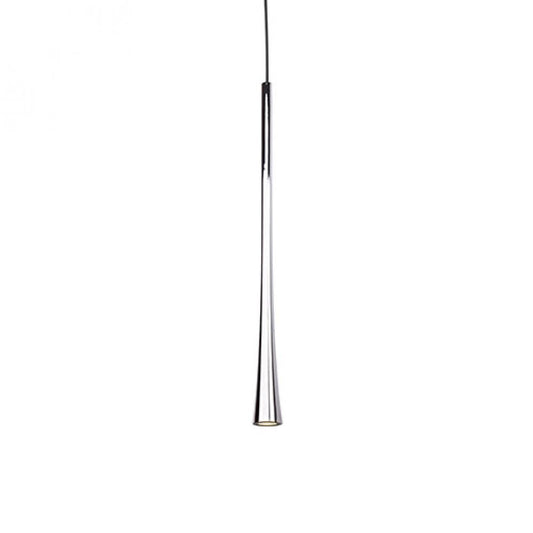 Kuzco Lighting Inc Taper 16-in LED Pendant Chrome