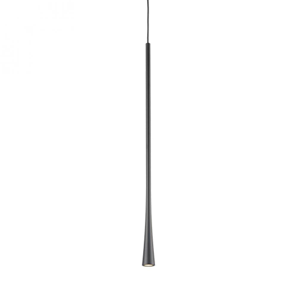 Kuzco Lighting Inc Taper 24-in LED Pendant Black