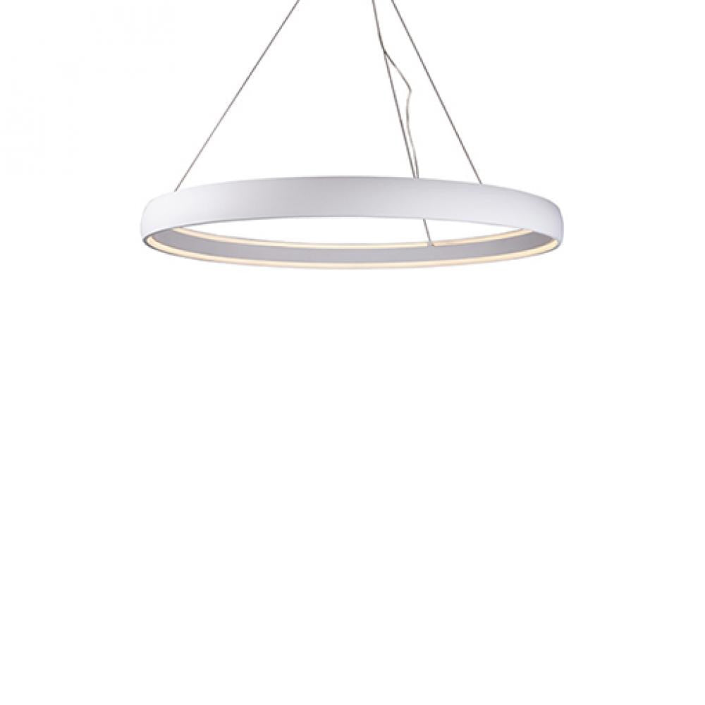 Kuzco Lighting Inc Halo LED Pendant Brushed Silver