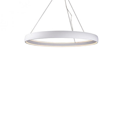 Kuzco Lighting Inc Halo LED Pendant Brushed Silver