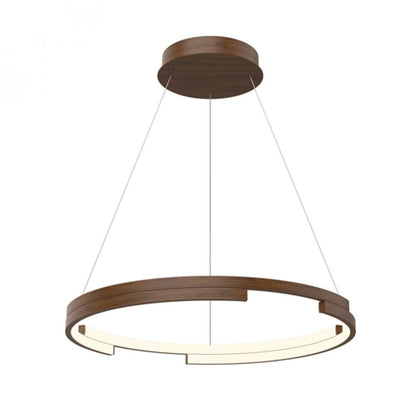 Kuzco Lighting Inc Anello Minor LED Pendant Walnut