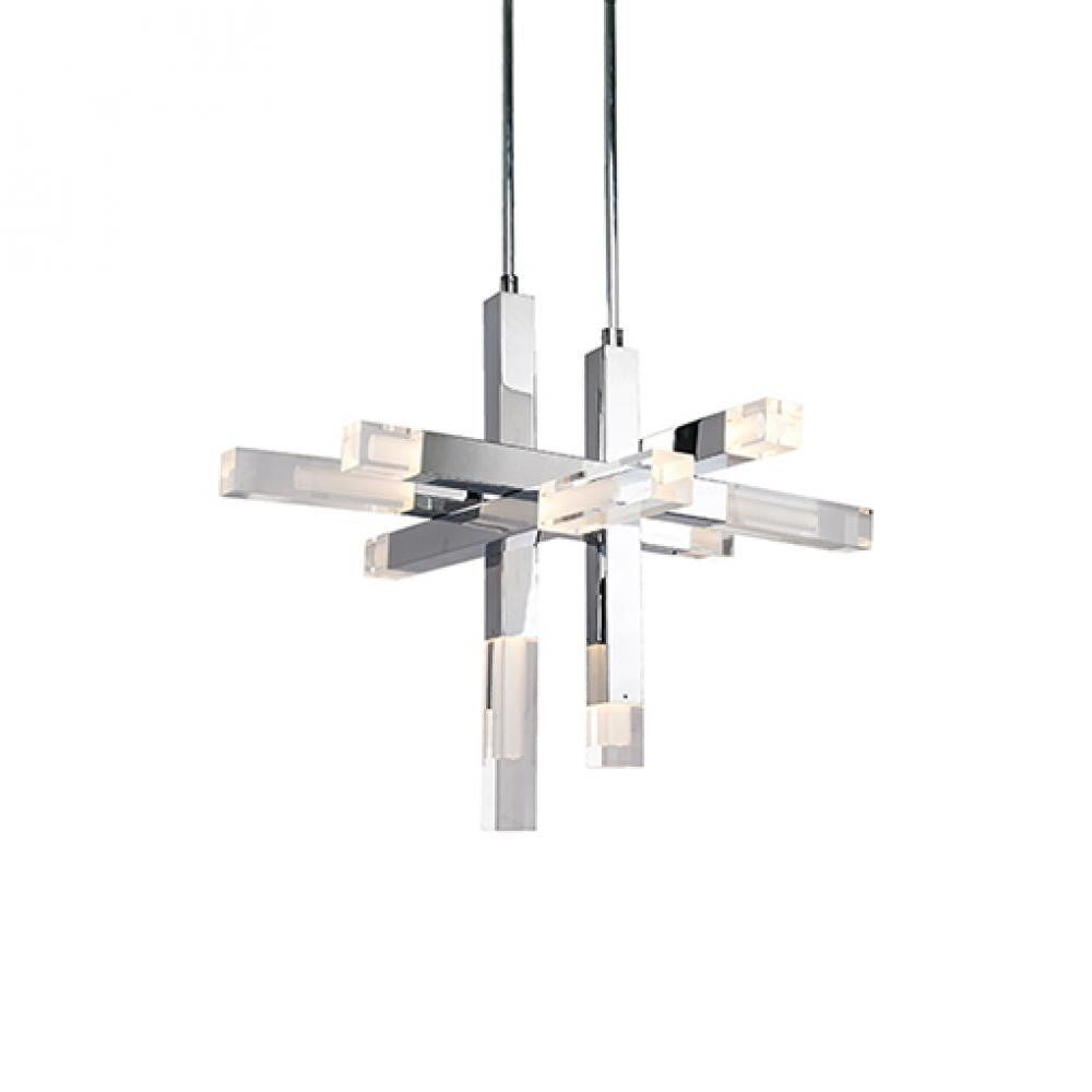 Kuzco Lighting Inc Martelo 30-in LED Pendant Chrome
