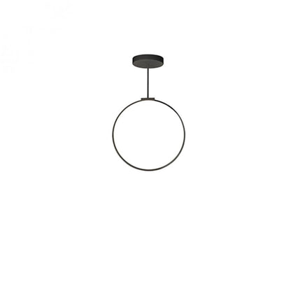 Kuzco Lighting Inc Cirque 24-in LED Pendant Black