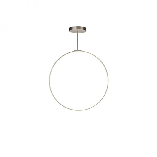 Kuzco Lighting Inc Cirque 36-in LED Pendant Brushed Nickel