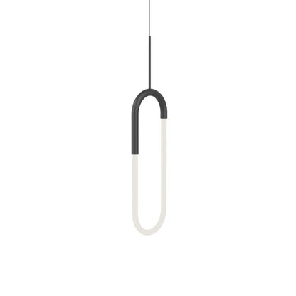 Kuzco Lighting Inc Huron 8-in LED Pendant Black