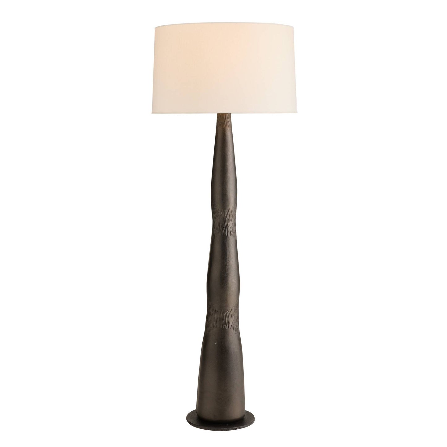 Arteriors Home Kash Floor Lamp Antiqued Aluminum
