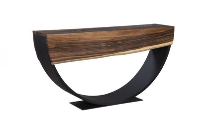 Phillips Collection Arc Console, Chamcha Top, Black Legs, 60"W (TH103724 YV0J07T262)