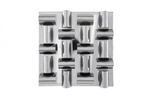 Phillips Collection Arete Wall Tile Stainless Steel