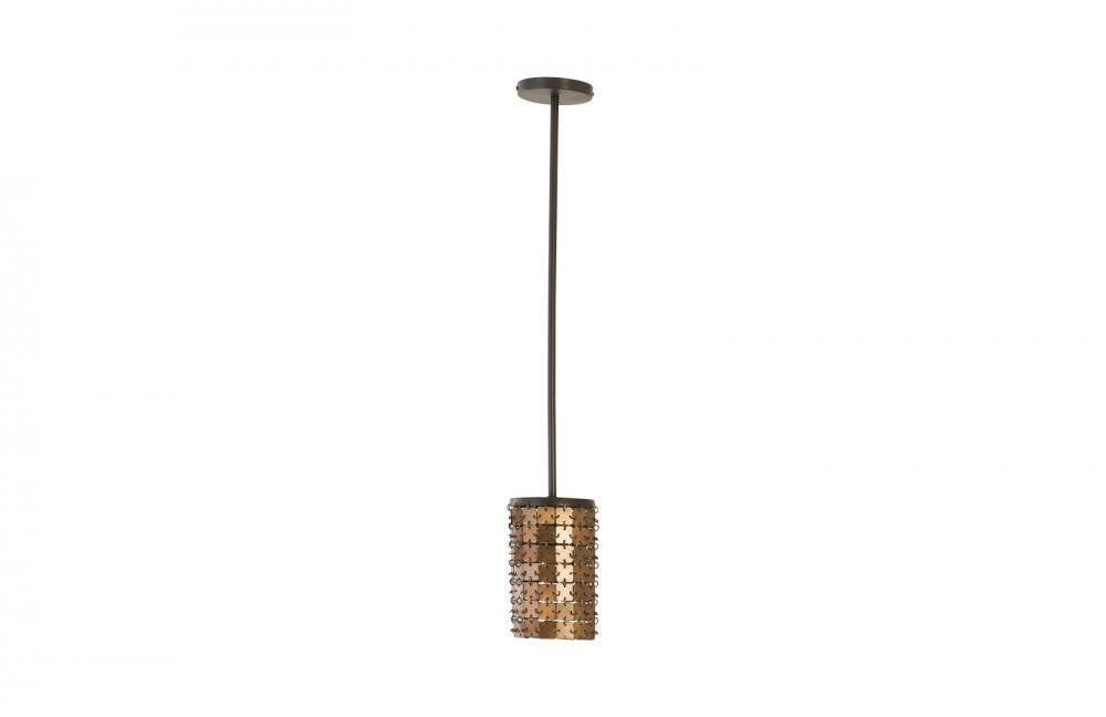 Phillips Collection Armor Pendant Brass, Black