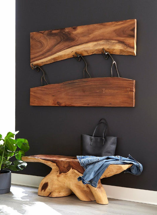 Phillips Collection Atlas River Wall Art, Chamcha, Black Forged, 60"W (TH101669 YV0J07T26V)