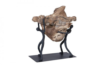 Phillips Collection Atlas Tabletop Freeform Hight Lift Sculpture Wood