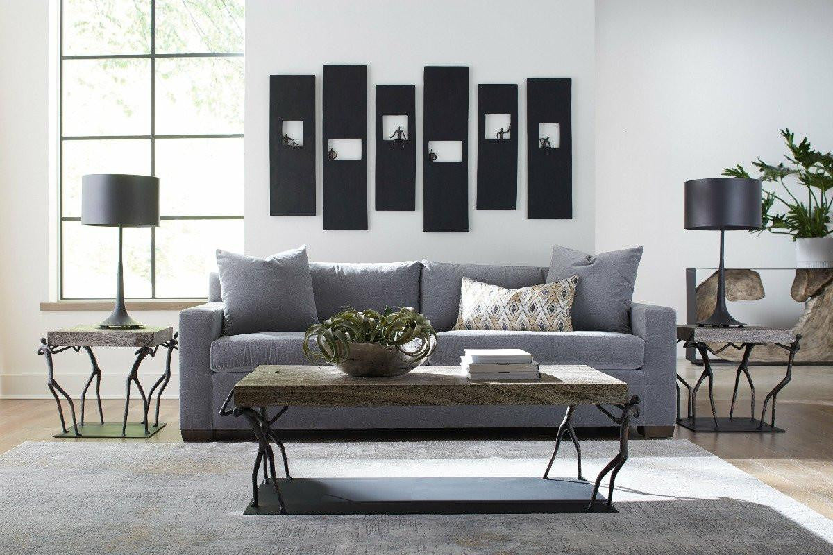 Phillips Collection Atlas Wall Art, Rectangle, Posing Figure, Black, Black Forged, 11"W (TH101659 YV0J07T277)