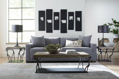 Phillips Collection Atlas Wall Art, Rectangle, Posing Figure, Black, Black Forged, 11"W (TH101659 YV0J07T277)