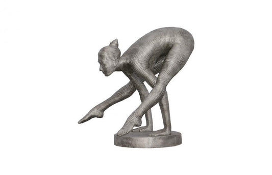 Phillips Collection Balancing Body Sculpture Aluminum