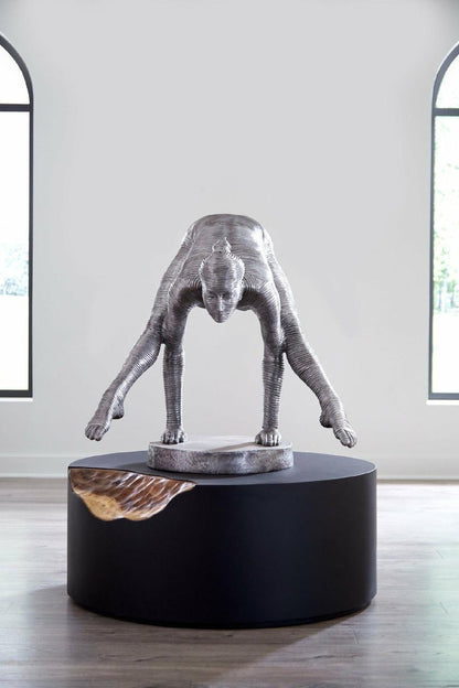 Phillips Collection Balancing Body Sculpture, Aluminum, 36"H (ID113923 YV0J07T33V)