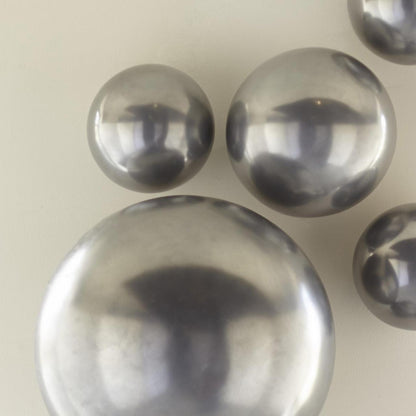 Phillips Collection Ball Large Wall Sculpture Pearl White