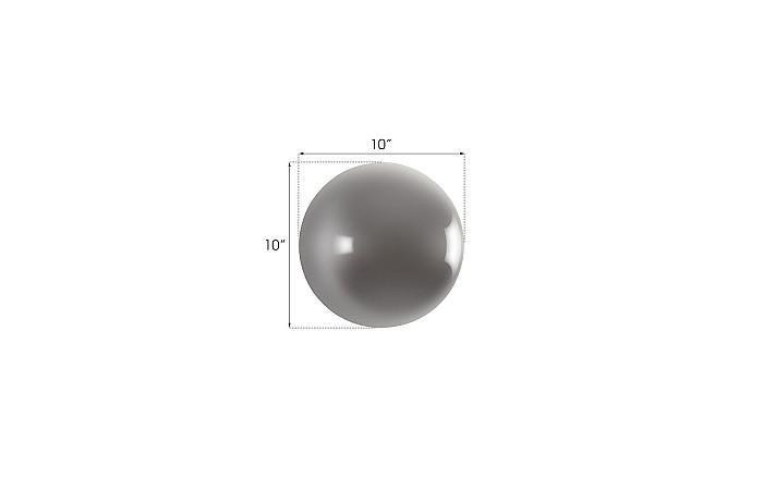 Phillips Collection Ball Small Wall Sculpture Pearl White
