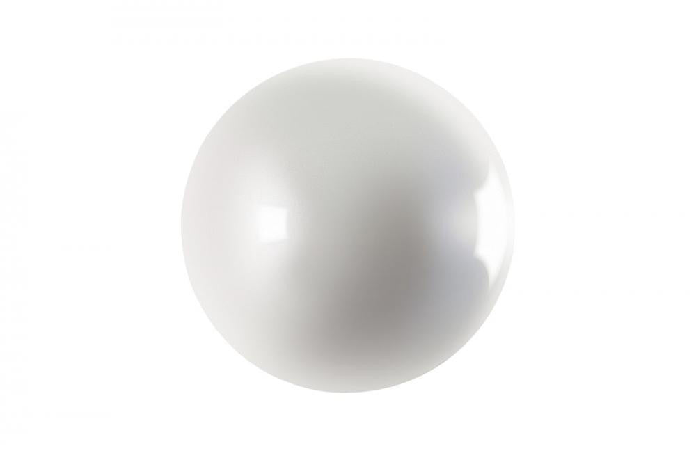 Phillips Collection Ball Wall Sculpture, Large, Pearl White, 22"W (PH60526 YV0J07T347)