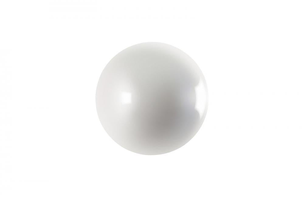 Phillips Collection Ball Wall Sculpture, Medium, Pearl White, 17"W (PH60525 YV0J07T346)