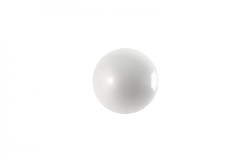 Phillips Collection Ball Wall Sculpture, Small, Pearl White, 12"W (PH60524 YV0J07T345)