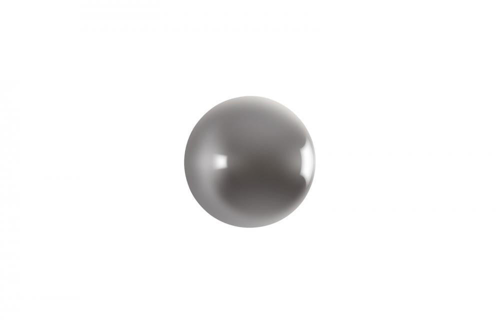 Phillips Collection Ball Wall Sculpture, Small, Polished Aluminum, 12"W (PH60520 YV0J07T341)