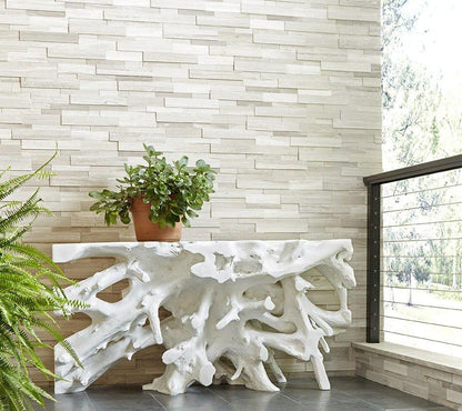 Phillips Collection Beau Cast Root Console, Glossy White, 60"W (PH86004 YV0J07T34L)