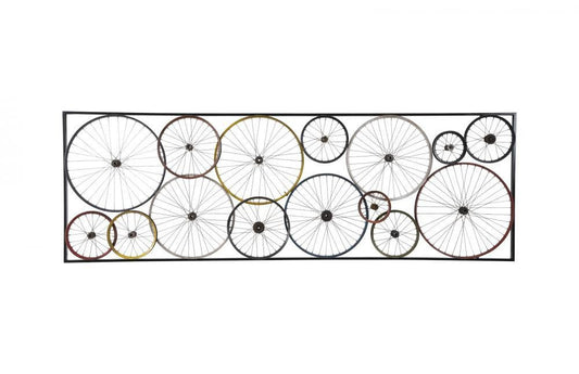 Phillips Collection Bicycle Wheel Wall Art Multicolored