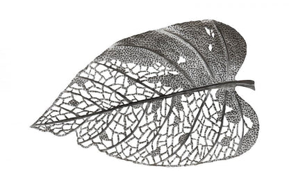 Phillips Collection Birch Leaf Wall Art, X-Large, Antique Silver, 67"W (TH108527 YV0J07T351)