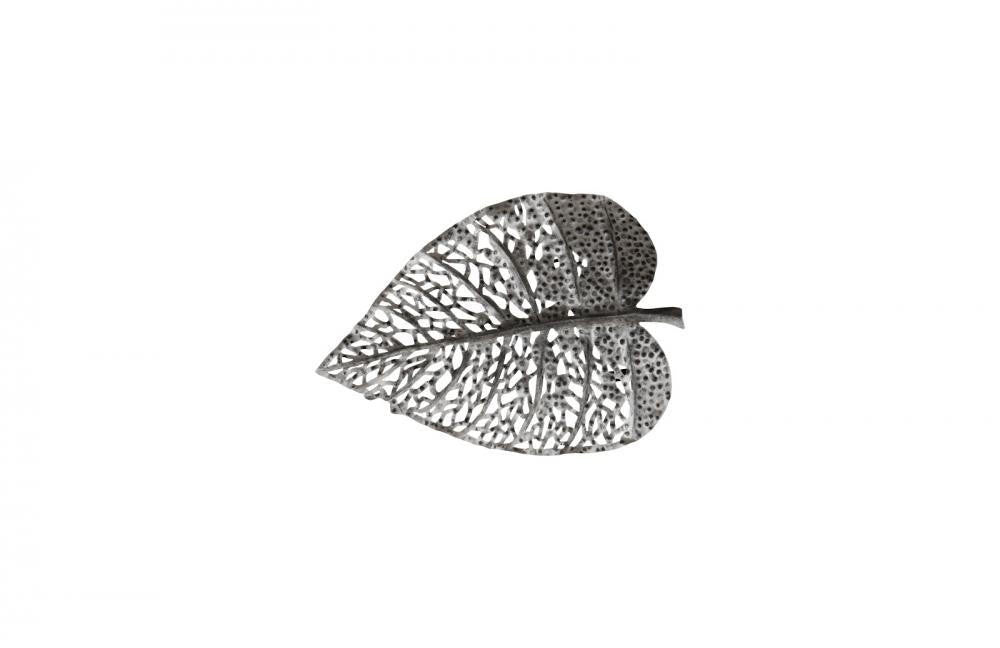 Phillips Collection Birch Leaf Wall Art, X-Small, Antique Silver, 15"W (TH108531 YV0J07T352)