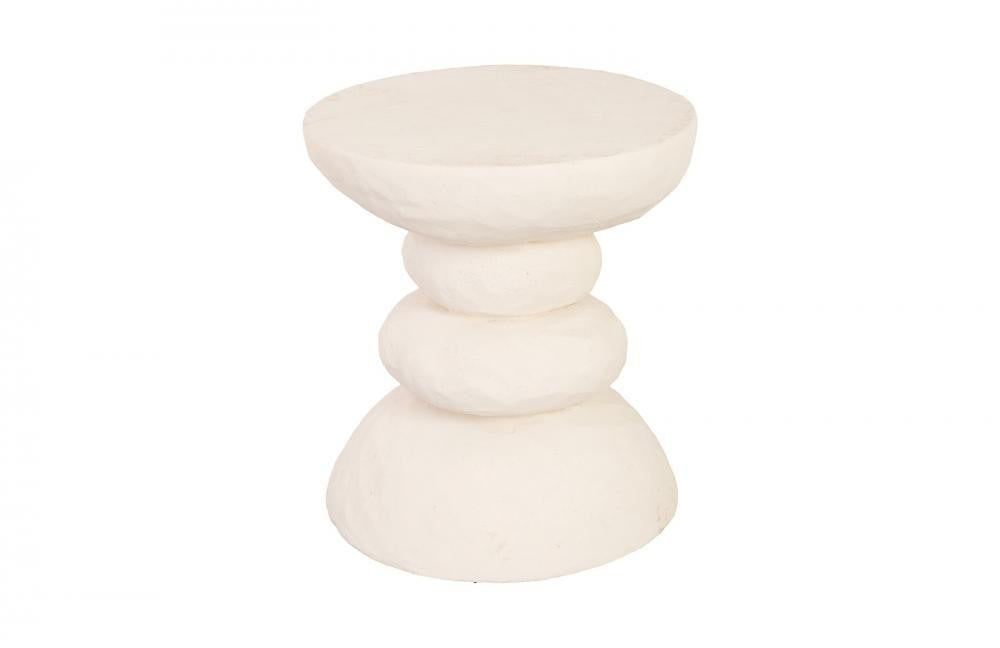 Phillips Collection Boulder Side Table Off-White