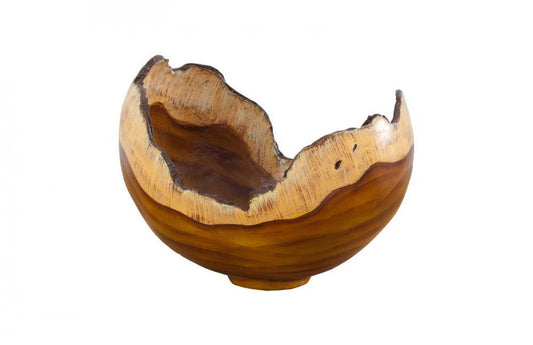 Phillips Collection Burled Small Bowl Brown