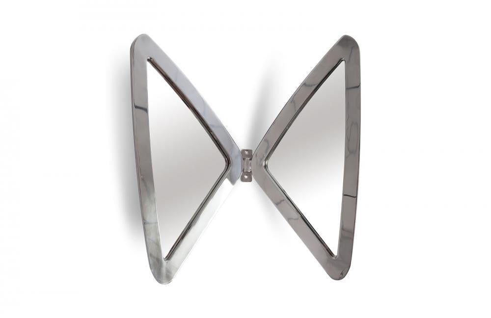 Phillips Collection Butterfly Mirror Stainless Steel
